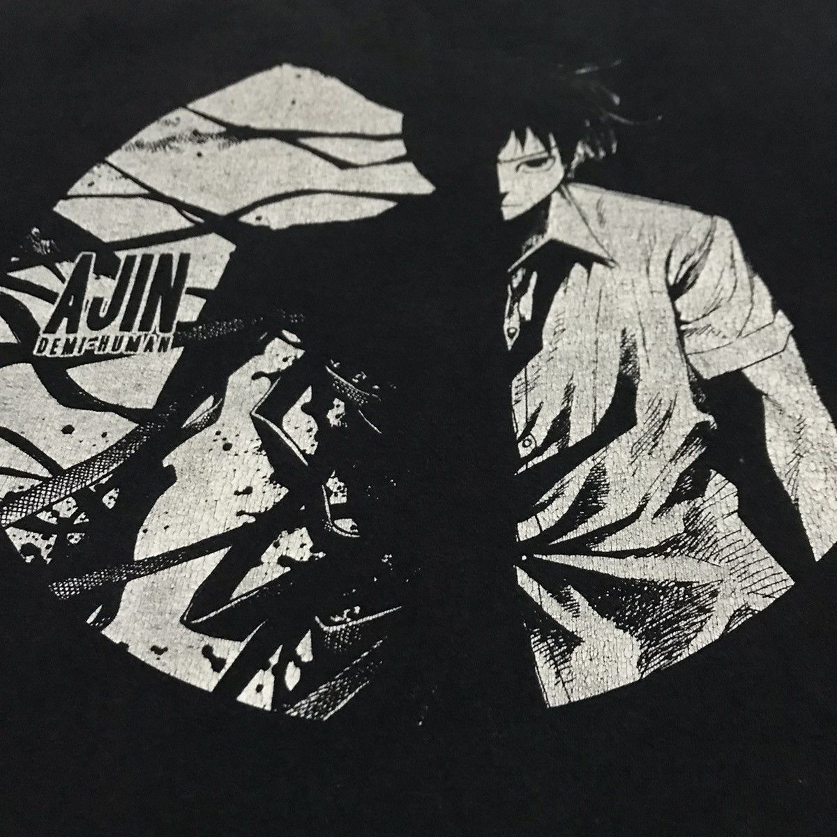 Anime × Cartoon Network Ajin DEMI-HUMAN anime japan tshirt Size US L / EU 52-54 / 3 - 8 Thumbnail