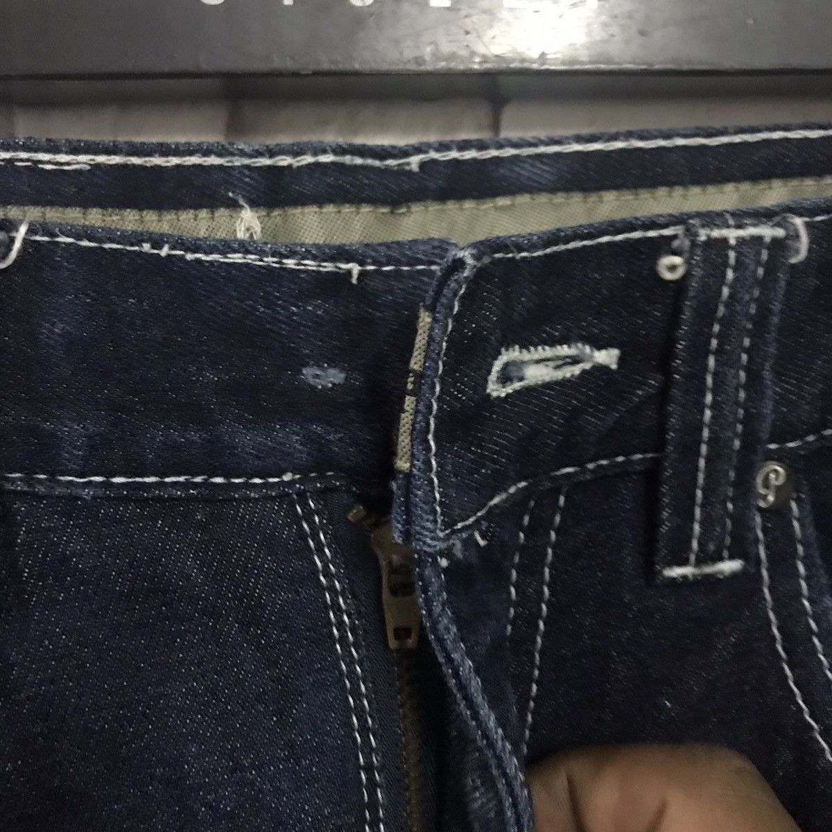 Marc Buchanan Vintage Y2K Pelle Pelle Denim Carpenter Pants Size US 30 / EU 46 - 7 Thumbnail
