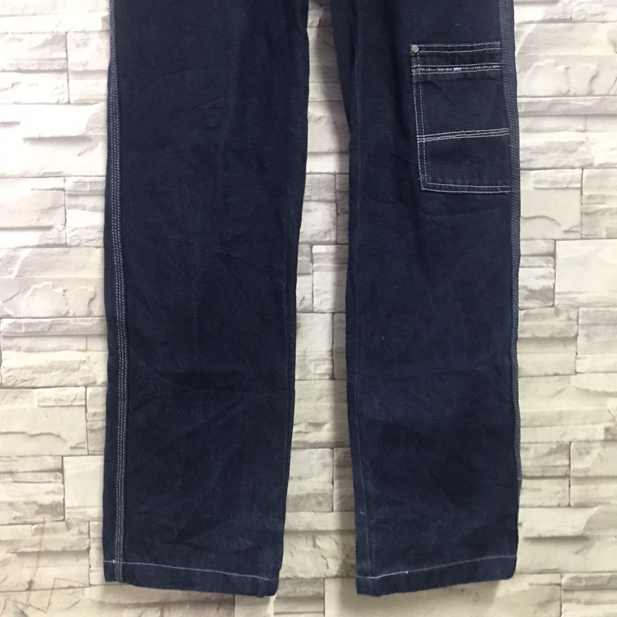 Marc Buchanan Vintage Y2K Pelle Pelle Denim Carpenter Pants Size US 30 / EU 46 - 5 Thumbnail