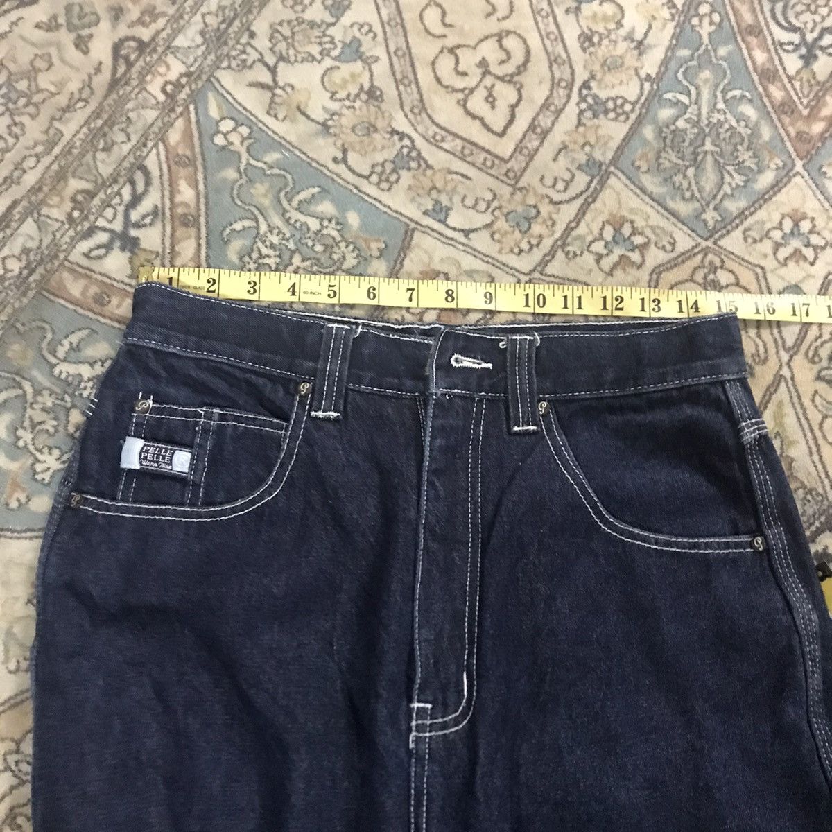 Marc Buchanan Vintage Y2K Pelle Pelle Denim Carpenter Pants Size US 30 / EU 46 - 14 Thumbnail