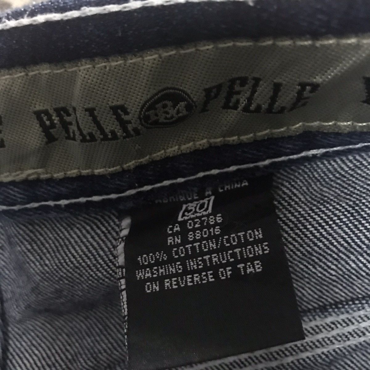 Marc Buchanan Vintage Y2K Pelle Pelle Denim Carpenter Pants Size US 30 / EU 46 - 21 Thumbnail