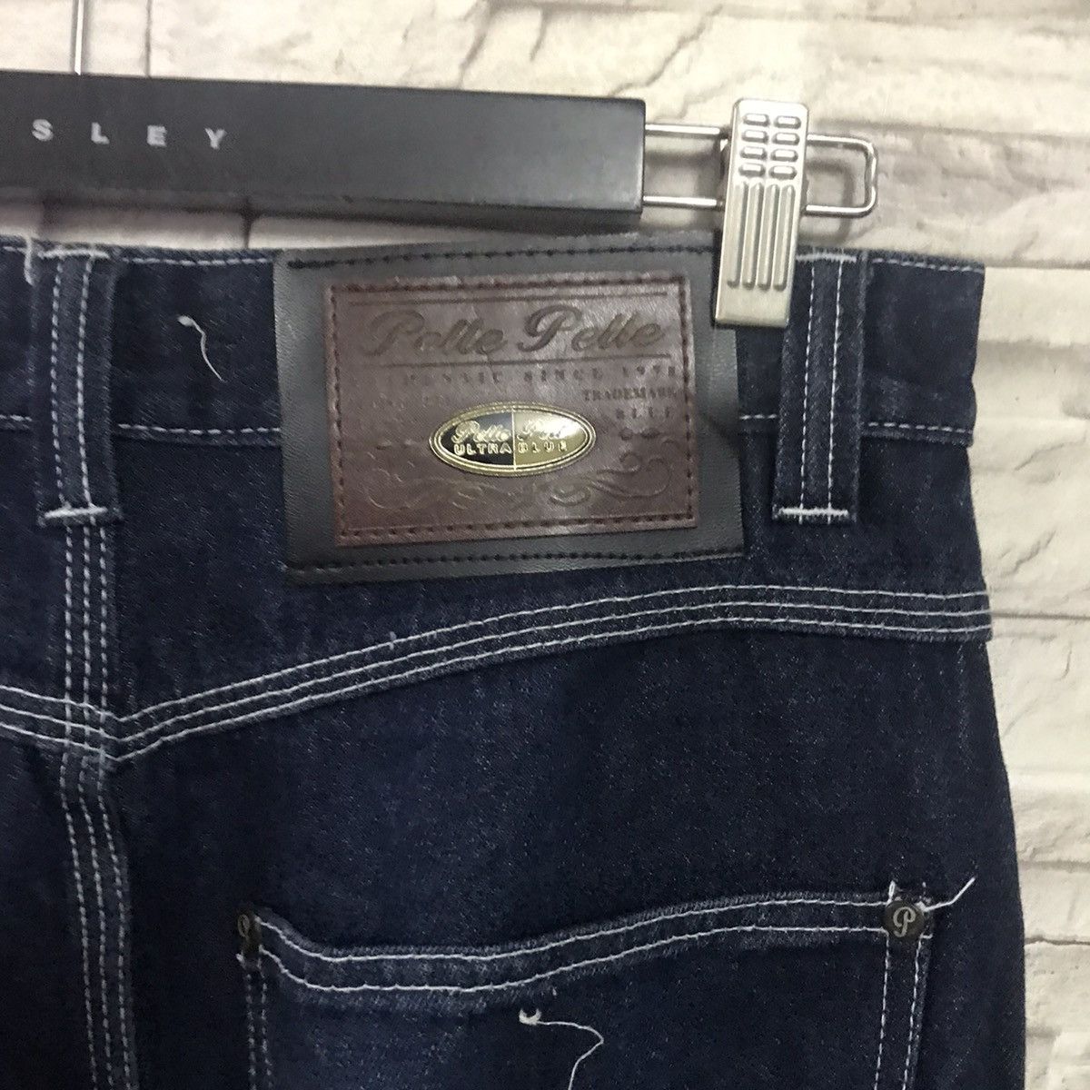 Marc Buchanan Vintage Y2K Pelle Pelle Denim Carpenter Pants Size US 30 / EU 46 - 12 Thumbnail
