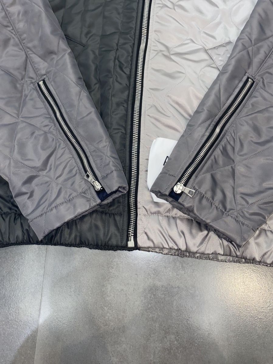 Palm Angels Palm Angels "Property" Big Logo Technical Bomber Jacket Size US L / EU 52-54 / 3 - 14 Thumbnail
