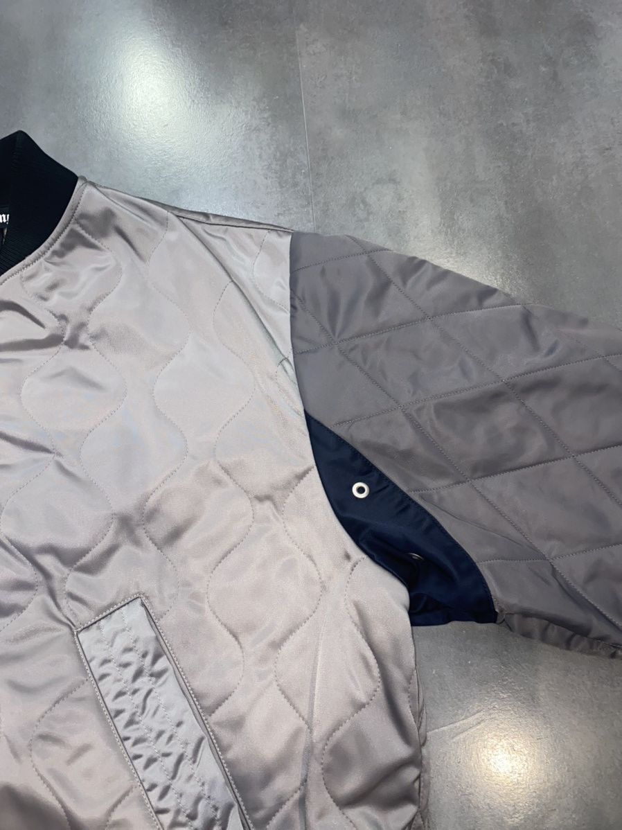 Palm Angels Palm Angels "Property" Big Logo Technical Bomber Jacket Size US L / EU 52-54 / 3 - 13 Thumbnail