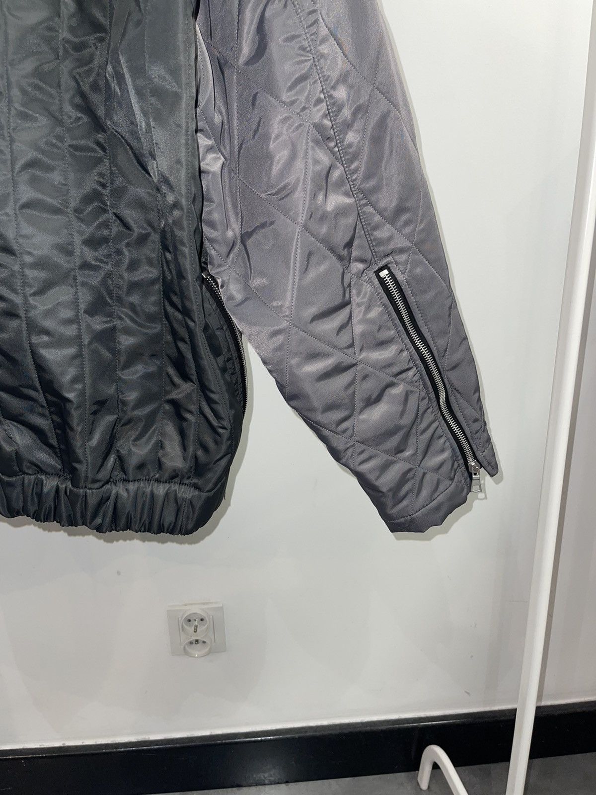 Palm Angels Palm Angels "Property" Big Logo Technical Bomber Jacket Size US L / EU 52-54 / 3 - 8 Thumbnail