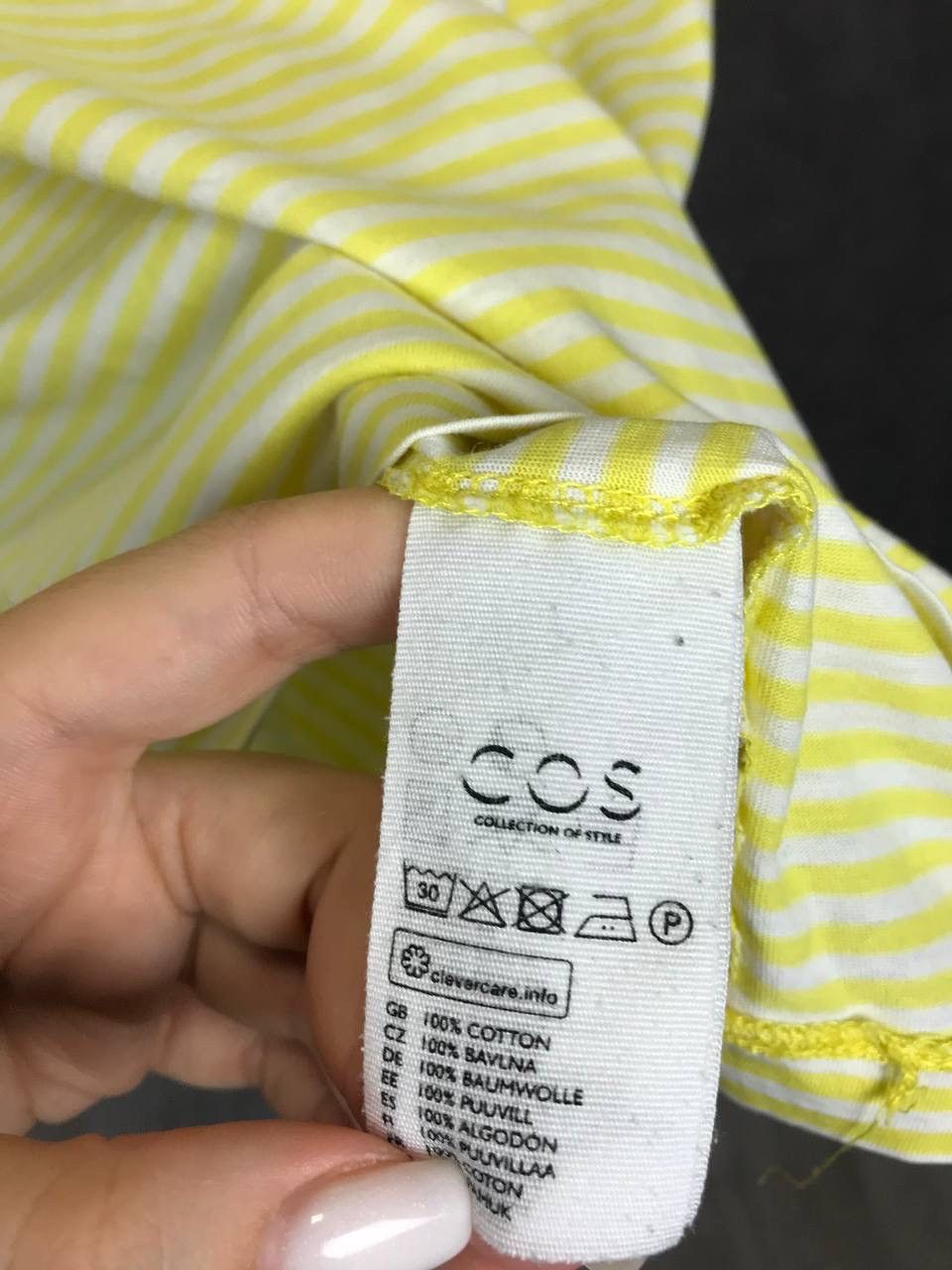 Cos Cos luxury streetwear tee Size US M / EU 48-50 / 2 - 4 Thumbnail
