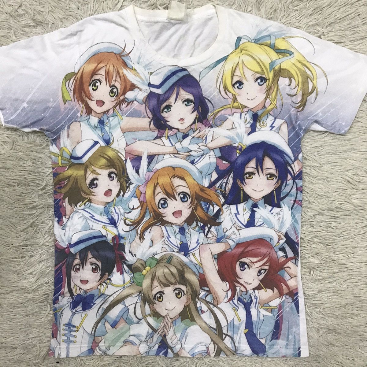 Anime VINTAGE THE IDOLMASTER SHINY FESTA FULLGRAPHIC COSPA TShirt Size US S / EU 44-46 / 1 - 11 Thumbnail