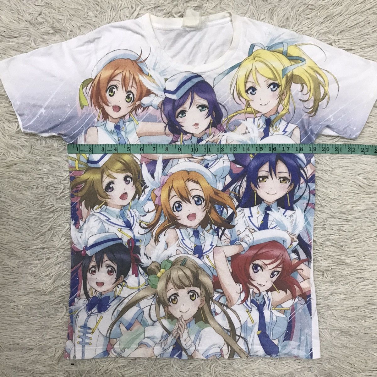 Anime VINTAGE THE IDOLMASTER SHINY FESTA FULLGRAPHIC COSPA TShirt Size US S / EU 44-46 / 1 - 12 Thumbnail