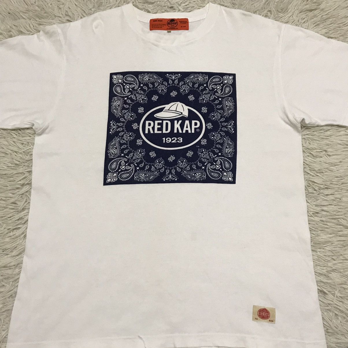 Japanese Brand Red Kap Big Logo tshirt Size US M / EU 48-50 / 2 - 8 Thumbnail