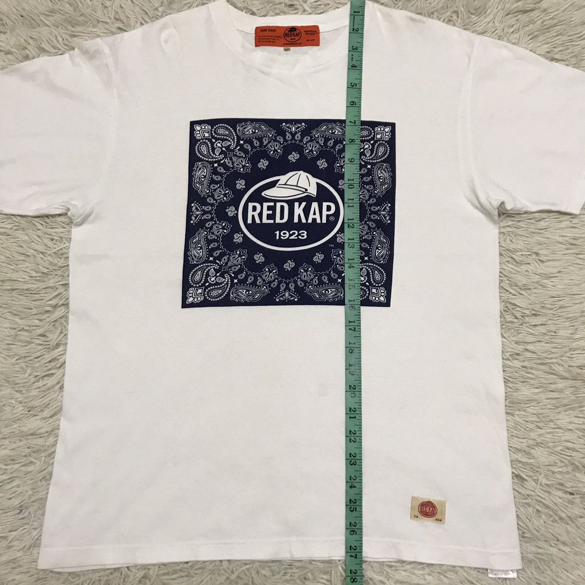 Japanese Brand Red Kap Big Logo tshirt Size US M / EU 48-50 / 2 - 10 Thumbnail