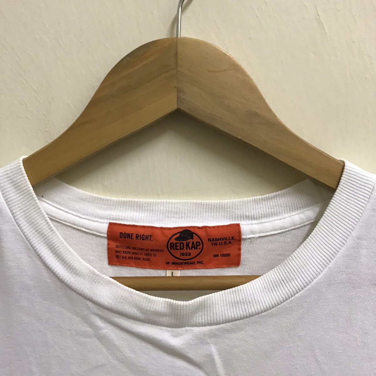 Japanese Brand Red Kap Big Logo tshirt Size US M / EU 48-50 / 2 - 4 Thumbnail