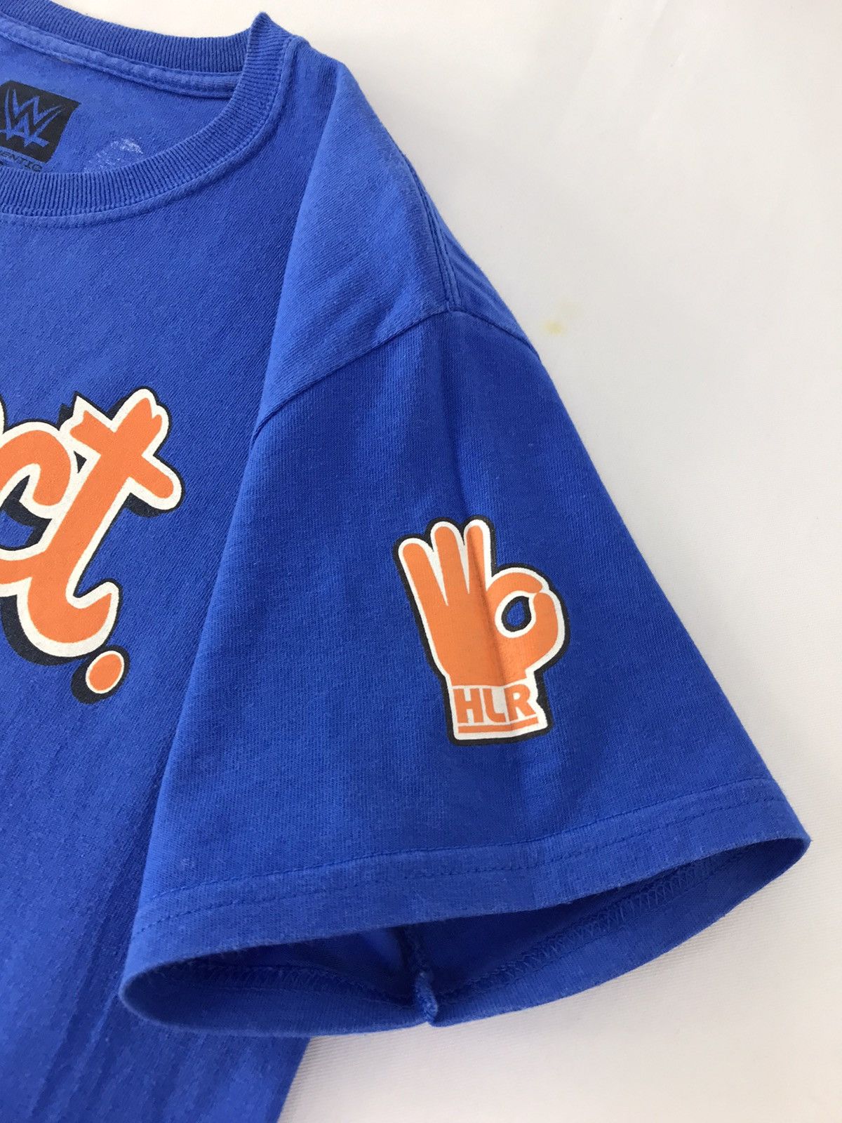 WWE × WWF John Cena Respect Earn It Wwe Authentic Gear Men Blue Tee Size US S / EU 44-46 / 1 - 6 Thumbnail