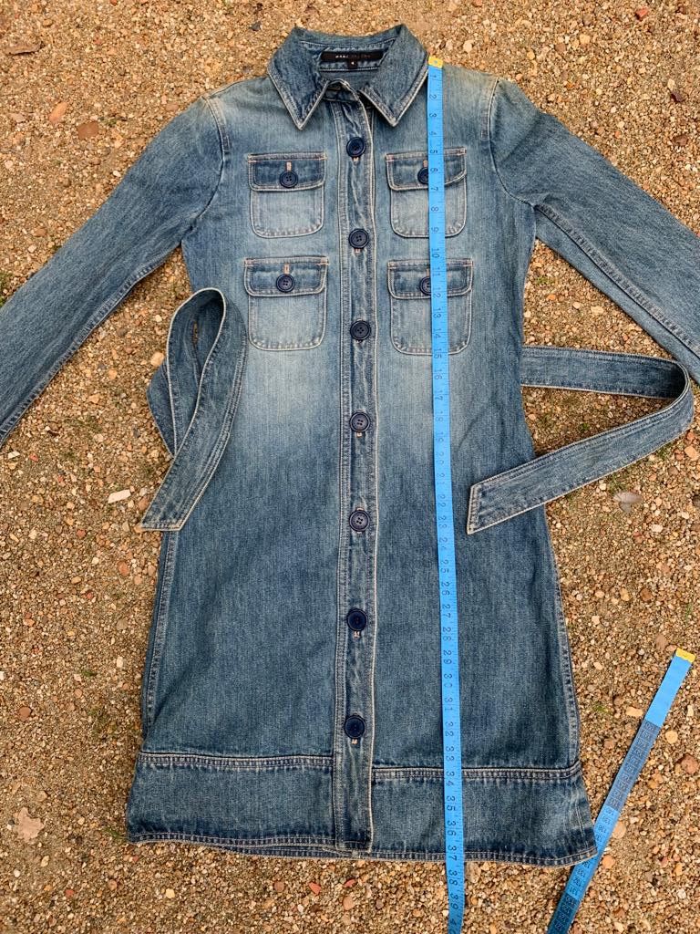 Marc Jacobs Marc Jacobs Denim Dresses Size S / US 4 / IT 40 - 13 Thumbnail