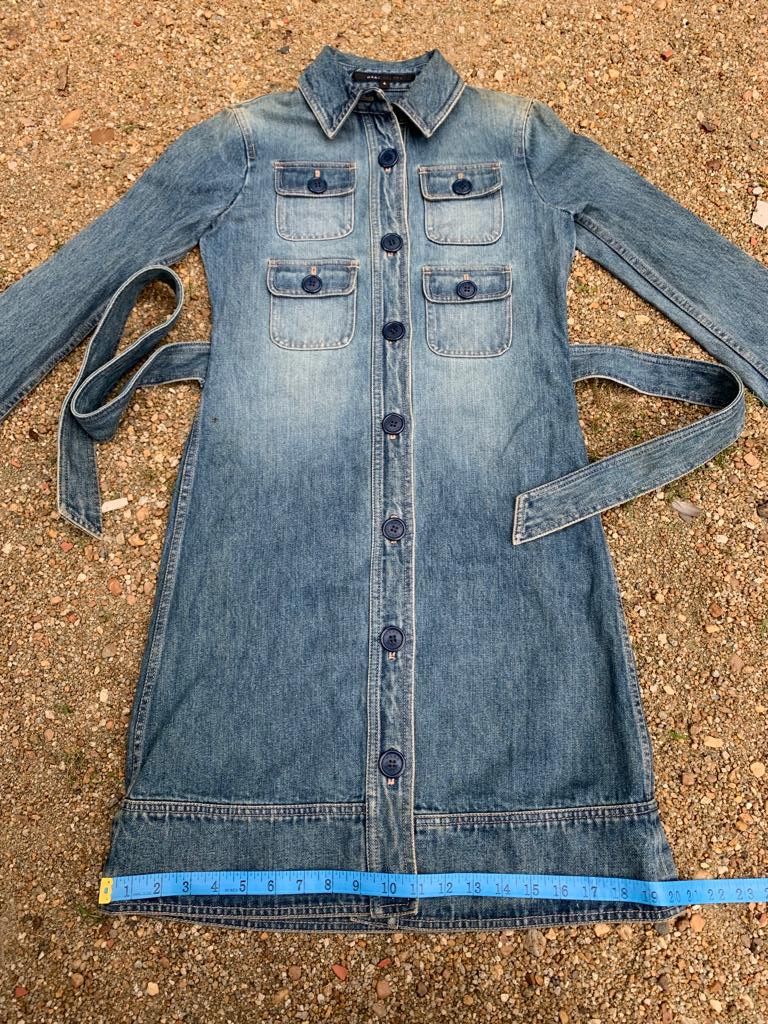 Marc Jacobs Marc Jacobs Denim Dresses Size S / US 4 / IT 40 - 17 Thumbnail