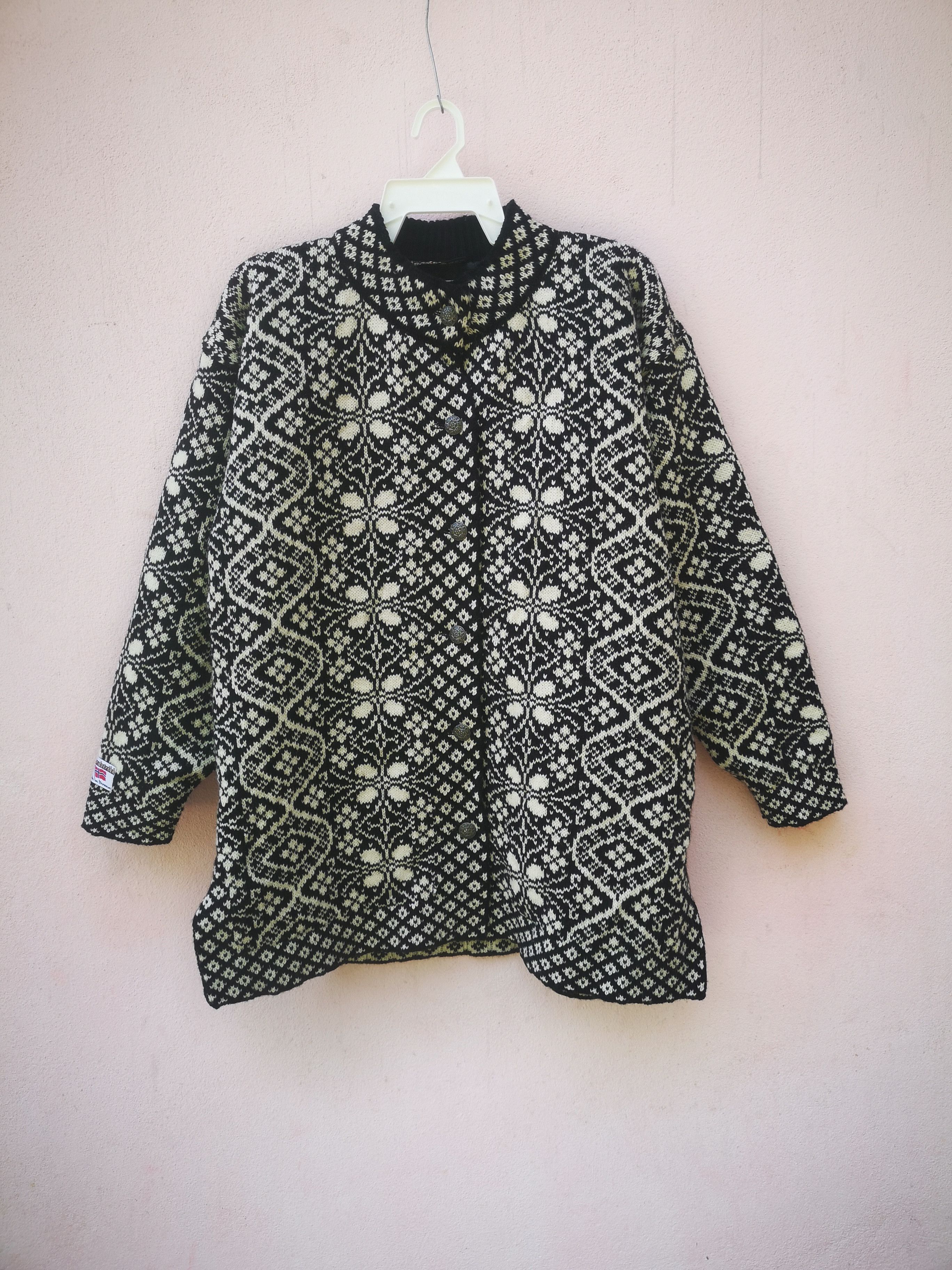 Vintage Vintage Nordstrikk wool jacket Button Size L / US 10 / IT 46 - 1 Thumbnail