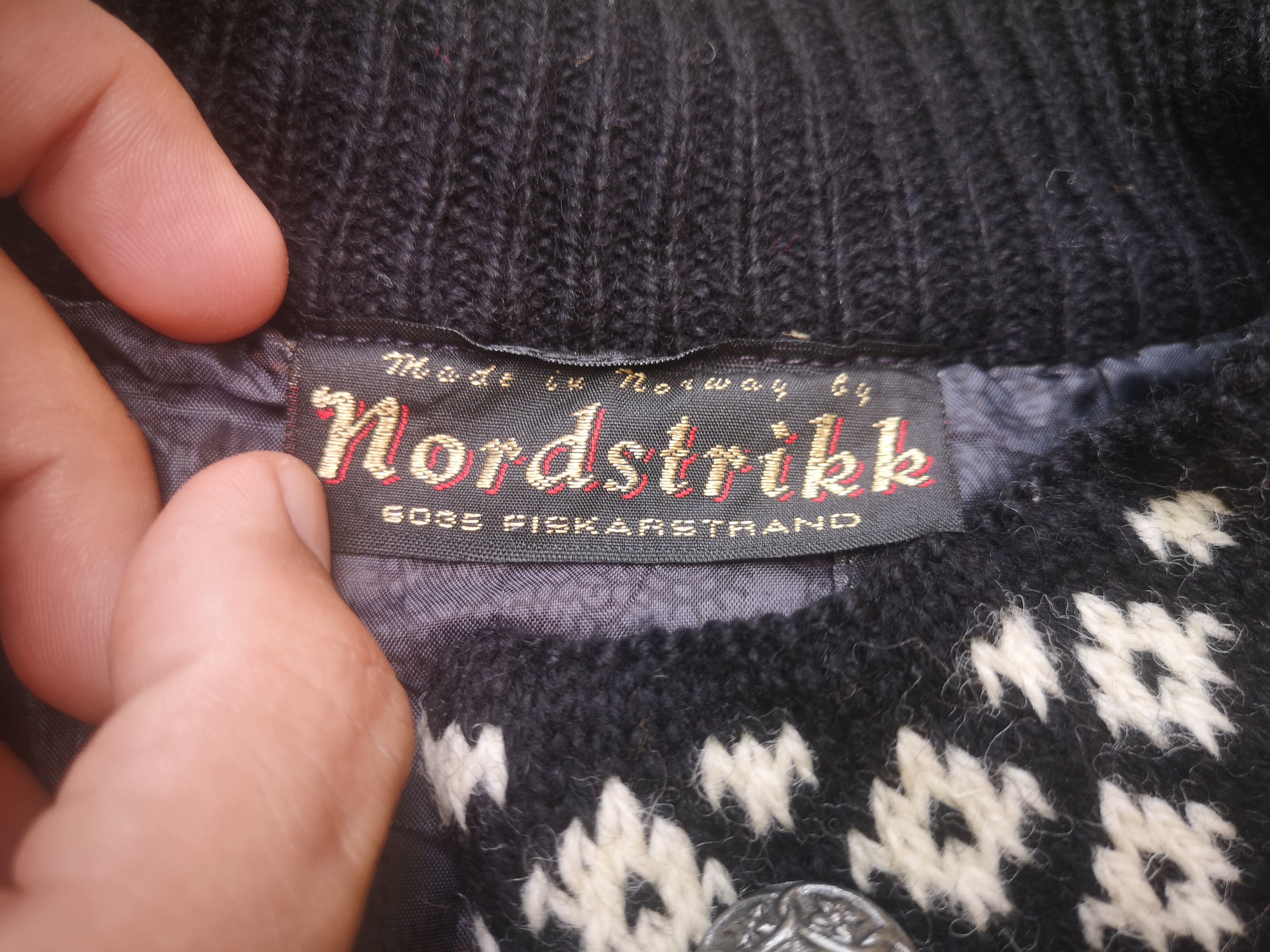 Vintage Vintage Nordstrikk wool jacket Button Size L / US 10 / IT 46 - 10 Thumbnail