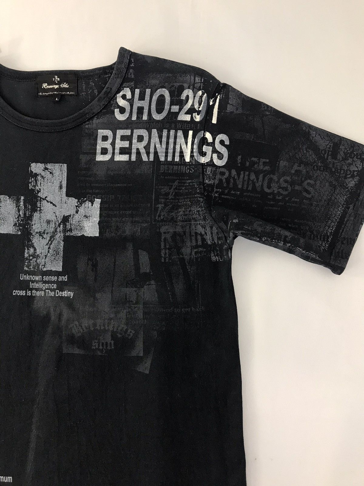 Japanese Brand × Vintage Vintage Bernings-Sho FullPrint Tee Design Size US M / EU 48-50 / 2 - 5 Thumbnail