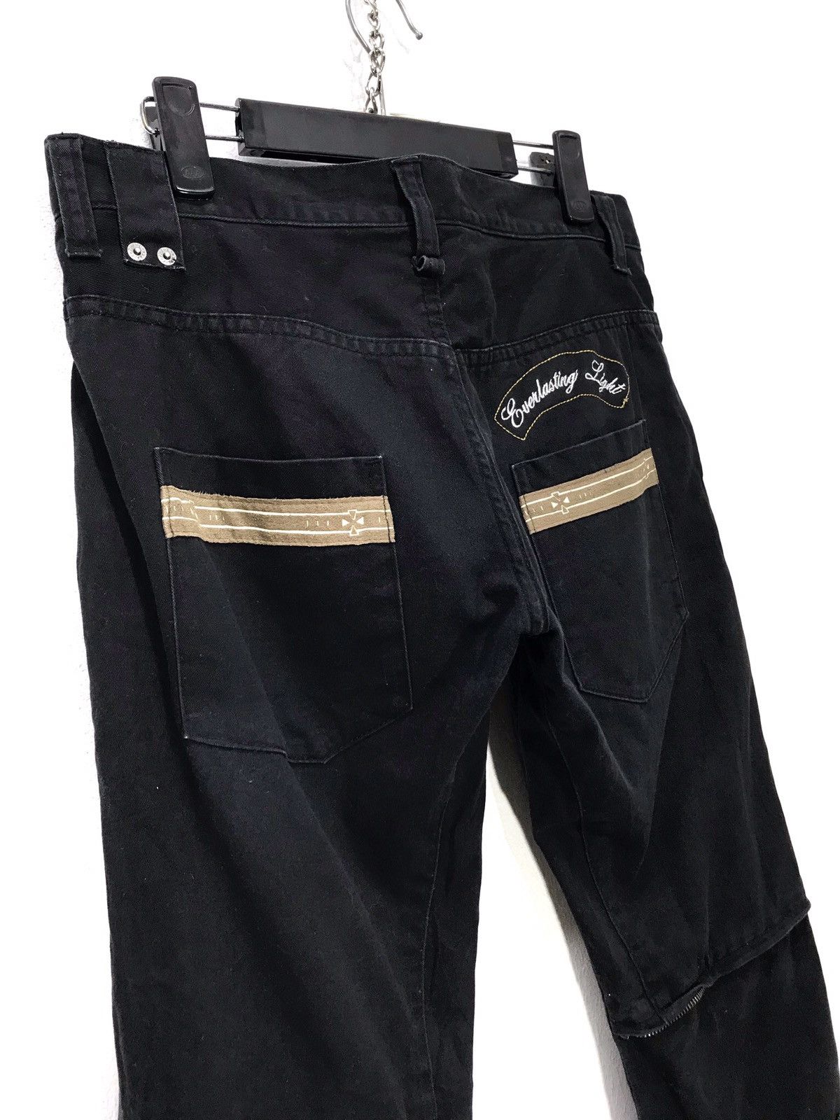 Japanese Brand Hagi Zipped Jeans PPFM Low Rise Straight 3🟦2 Size US 32 / EU 48 - 3 Thumbnail