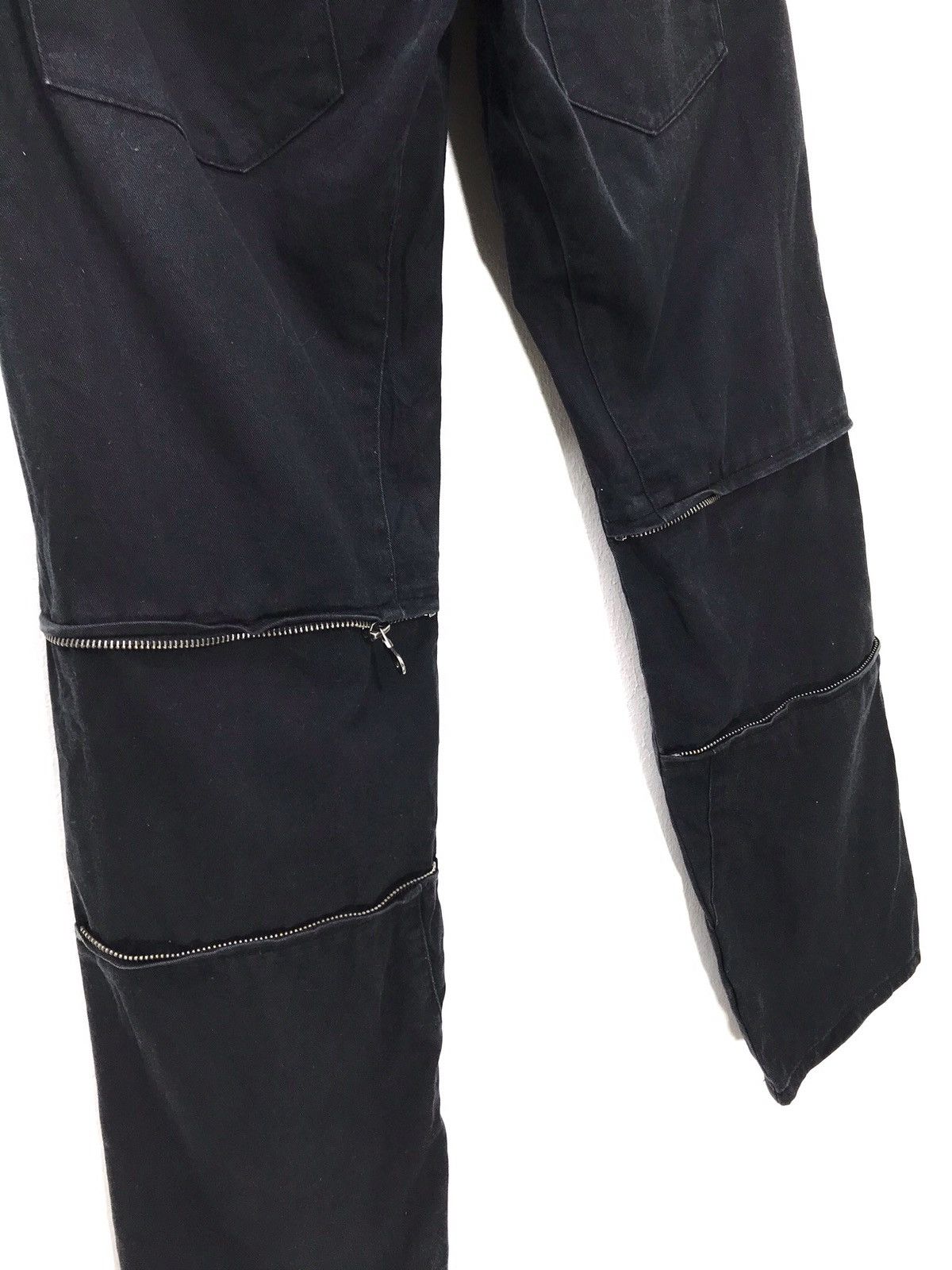 Japanese Brand Hagi Zipped Jeans PPFM Low Rise Straight 3🟦2 Size US 32 / EU 48 - 2 Thumbnail