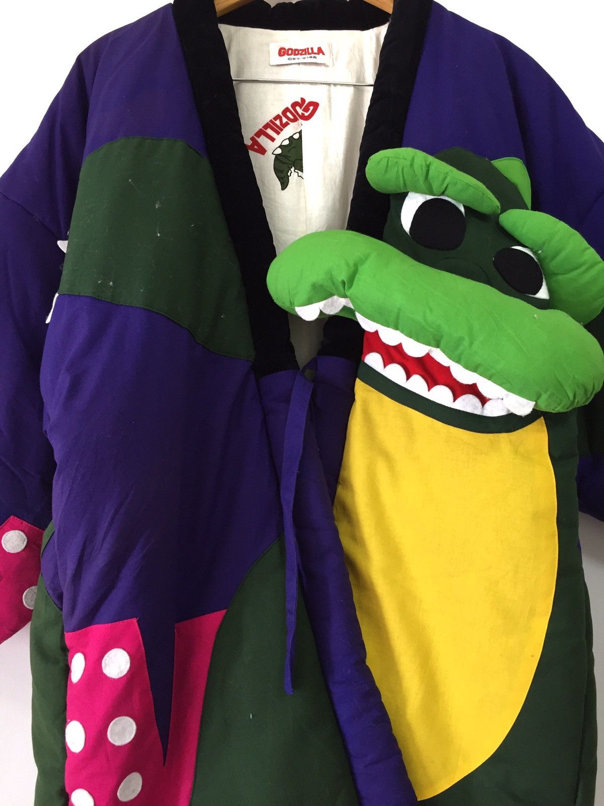 Japanese Brand ARCHIVE Limited @Gozilla Kimono Jacket Size US L / EU 52-54 / 3 - 5 Thumbnail