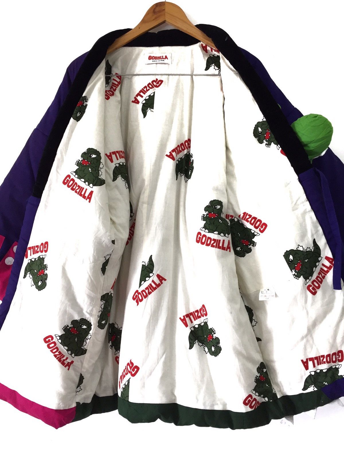 Japanese Brand ARCHIVE Limited @Gozilla Kimono Jacket Size US L / EU 52-54 / 3 - 10 Thumbnail