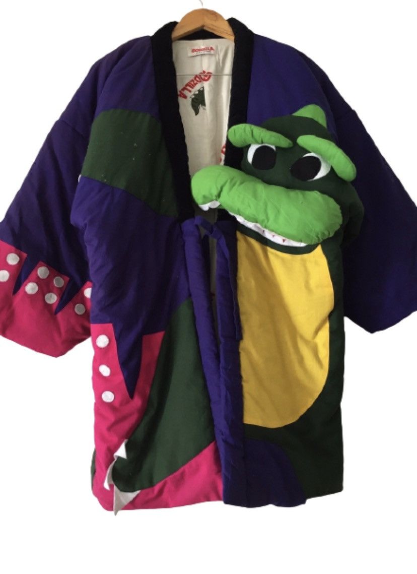 Japanese Brand ARCHIVE Limited @Gozilla Kimono Jacket Size US L / EU 52-54 / 3 - 1 Thumbnail