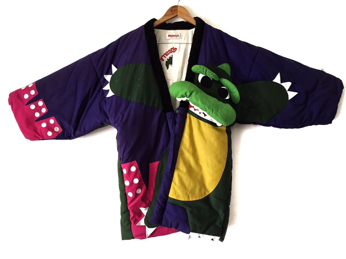 Japanese Brand ARCHIVE Limited @Gozilla Kimono Jacket Size US L / EU 52-54 / 3 - 20 Thumbnail