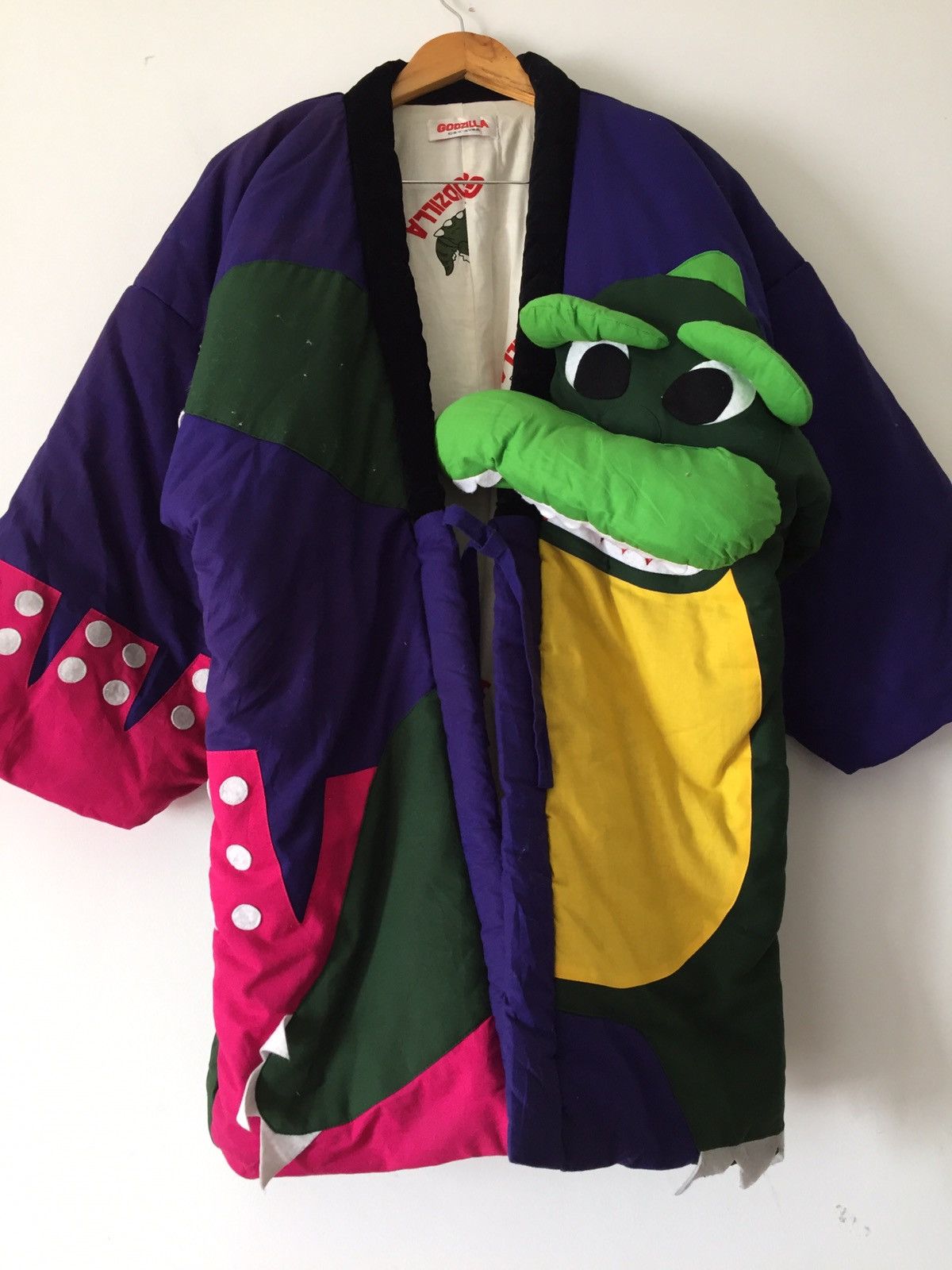 Japanese Brand ARCHIVE Limited @Gozilla Kimono Jacket Size US L / EU 52-54 / 3 - 3 Thumbnail