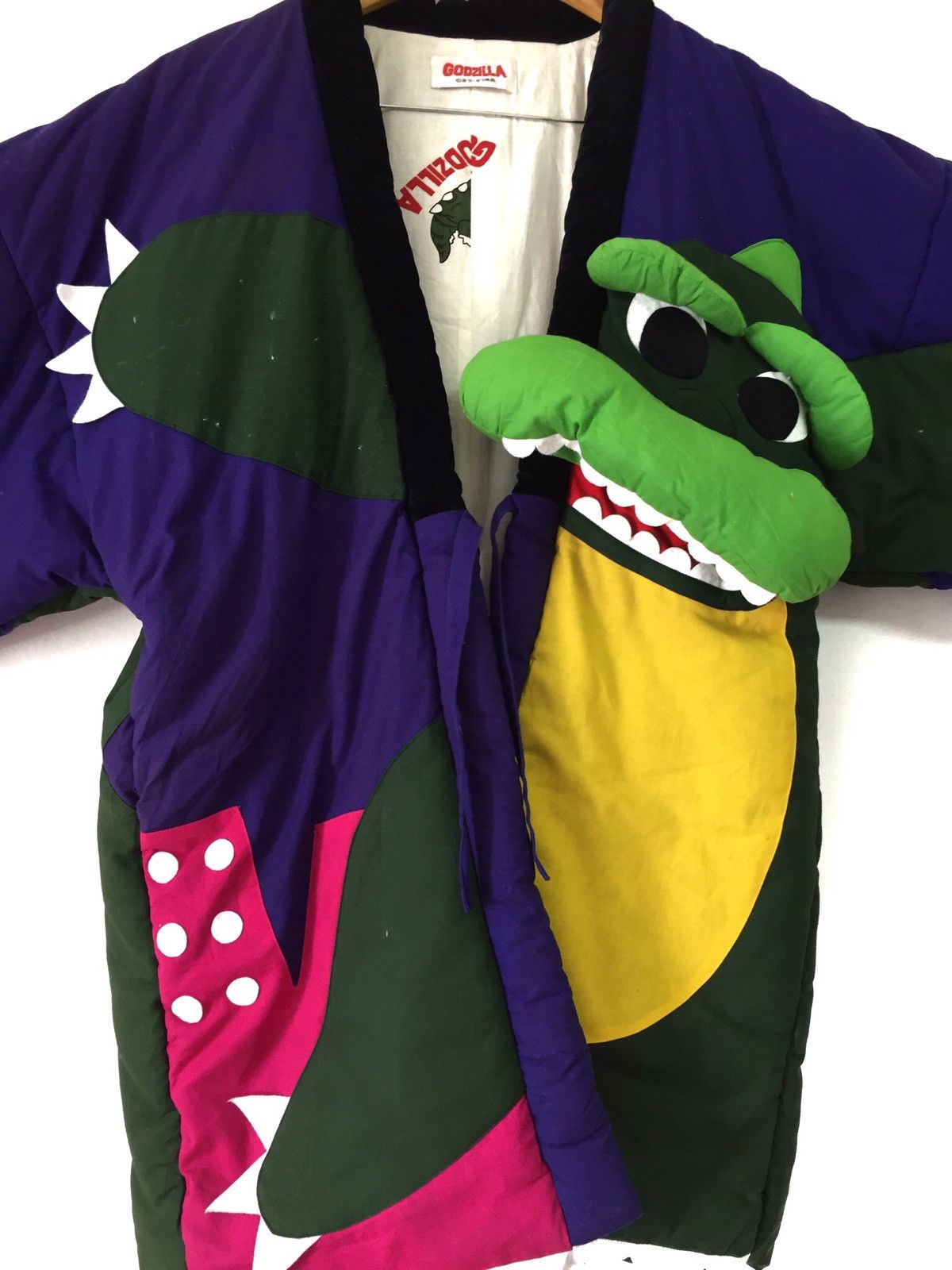 Japanese Brand ARCHIVE Limited @Gozilla Kimono Jacket Size US L / EU 52-54 / 3 - 2 Thumbnail