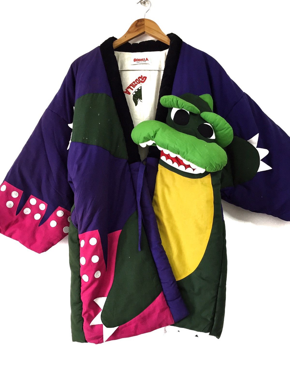 Japanese Brand ARCHIVE Limited @Gozilla Kimono Jacket Size US L / EU 52-54 / 3 - 4 Thumbnail