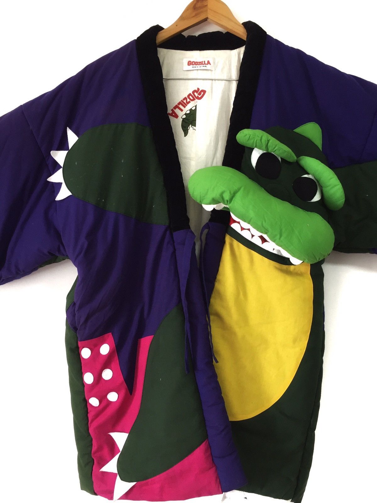 Japanese Brand ARCHIVE Limited @Gozilla Kimono Jacket Size US L / EU 52-54 / 3 - 21 Thumbnail