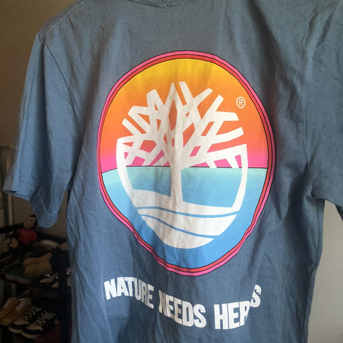 Pharrell Timberland x Something in The Water Nature Need Heroes Tee Size US S / EU 44-46 / 1 - 2 Thumbnail