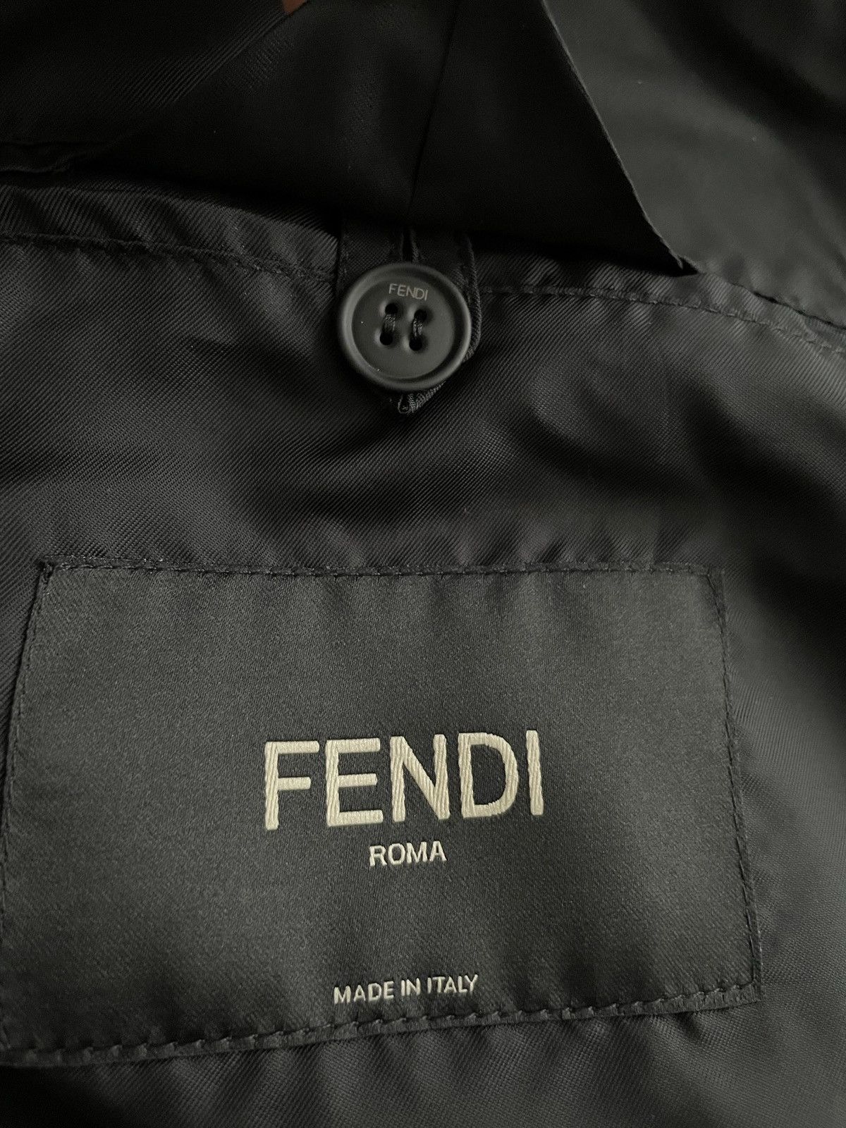 Fendi $3K Value Brand NEW Runway Fendi FF Logo Jacket Limited Size US M / EU 48-50 / 2 - 18 Thumbnail
