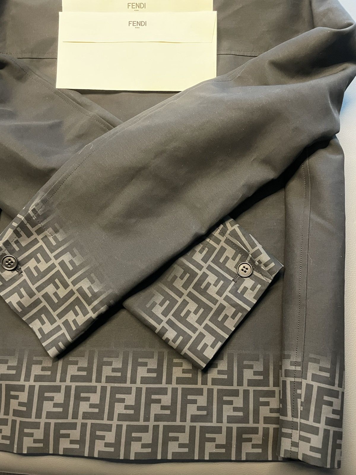 Fendi $3K Value Brand NEW Runway Fendi FF Logo Jacket Limited Size US M / EU 48-50 / 2 - 14 Thumbnail