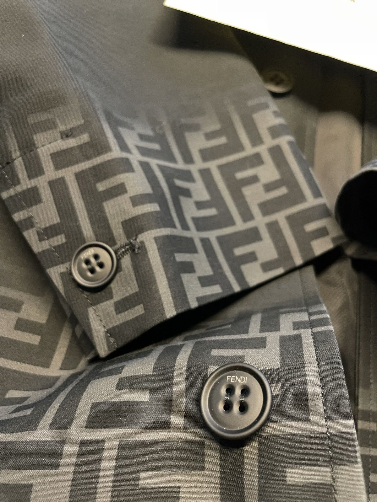Fendi $3K Value Brand NEW Runway Fendi FF Logo Jacket Limited Size US M / EU 48-50 / 2 - 16 Thumbnail