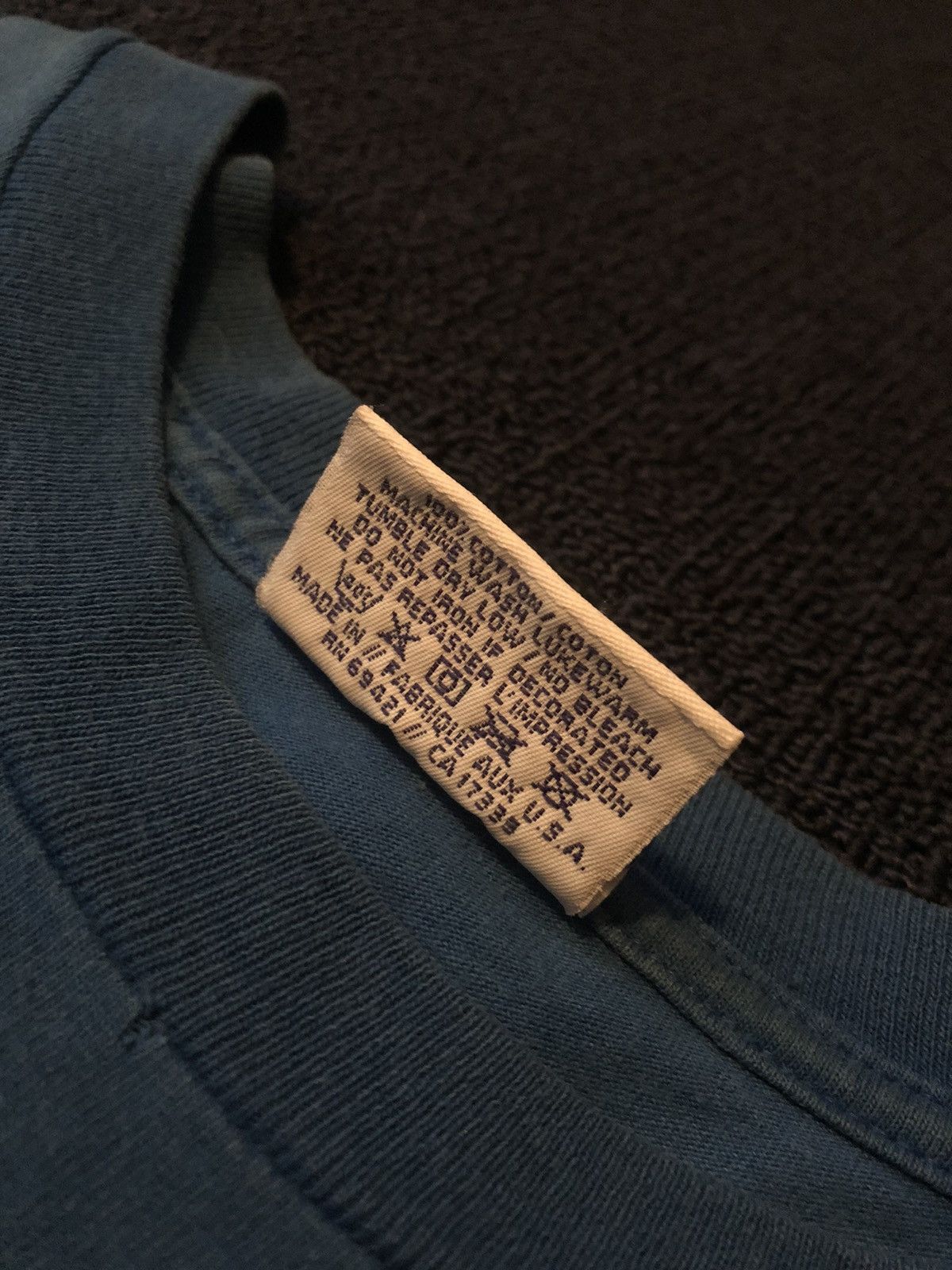 Reebok Vintage 1990s Shaquille ONeal Shaqproof Check Their Math Tee Size US XL / EU 56 / 4 - 10 Thumbnail