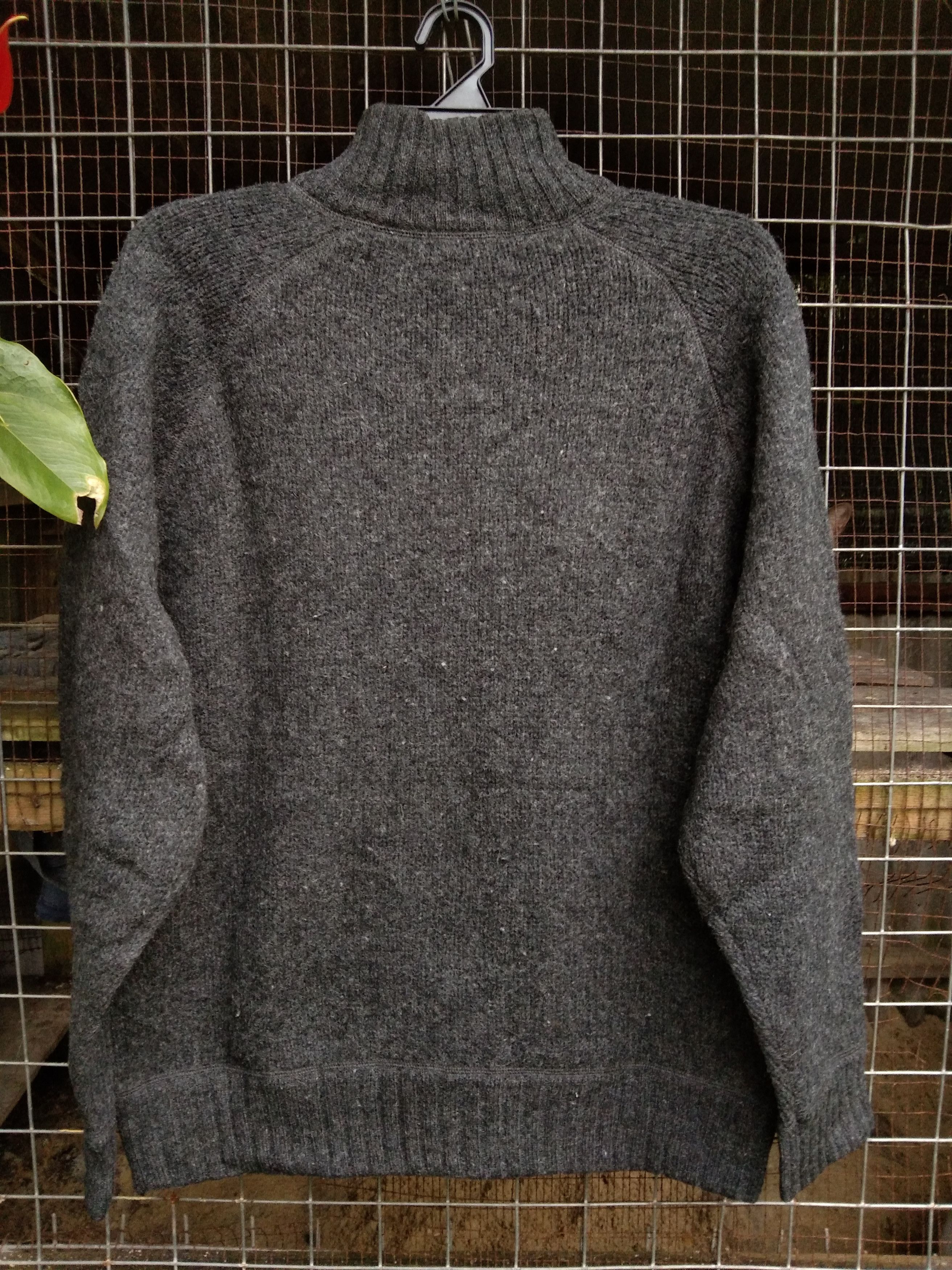 Japanese Brand × Uniqlo VINTAGE UNIQLO WOOL KNIT FULL-ZIP SWEATER Size US L / EU 52-54 / 3 - 10 Thumbnail