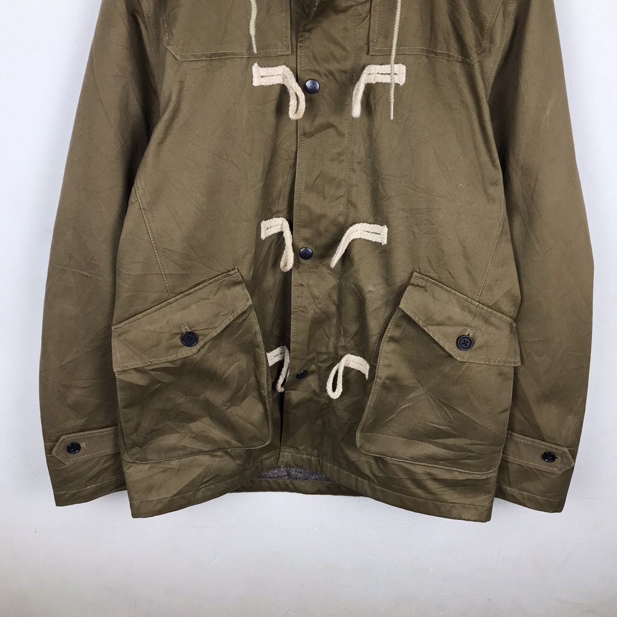 Designer × Japanese Brand × Vintage Vintage Japanese Bliss point Duffel Hooded Jacket Size US M / EU 48-50 / 2 - 3 Thumbnail