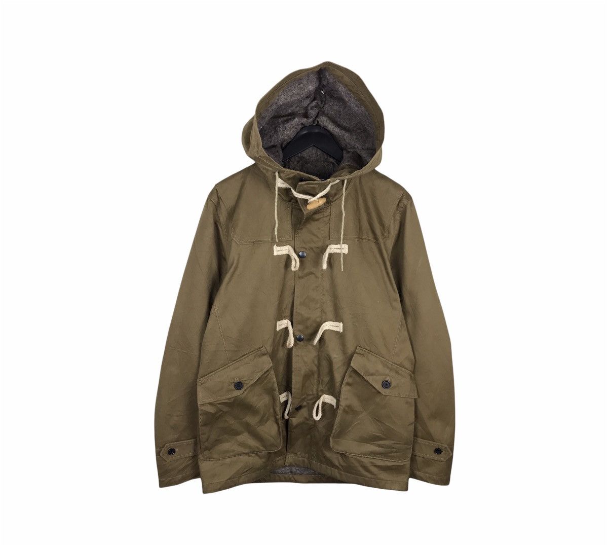 Designer × Japanese Brand × Vintage Vintage Japanese Bliss point Duffel Hooded Jacket Size US M / EU 48-50 / 2 - 1 Thumbnail