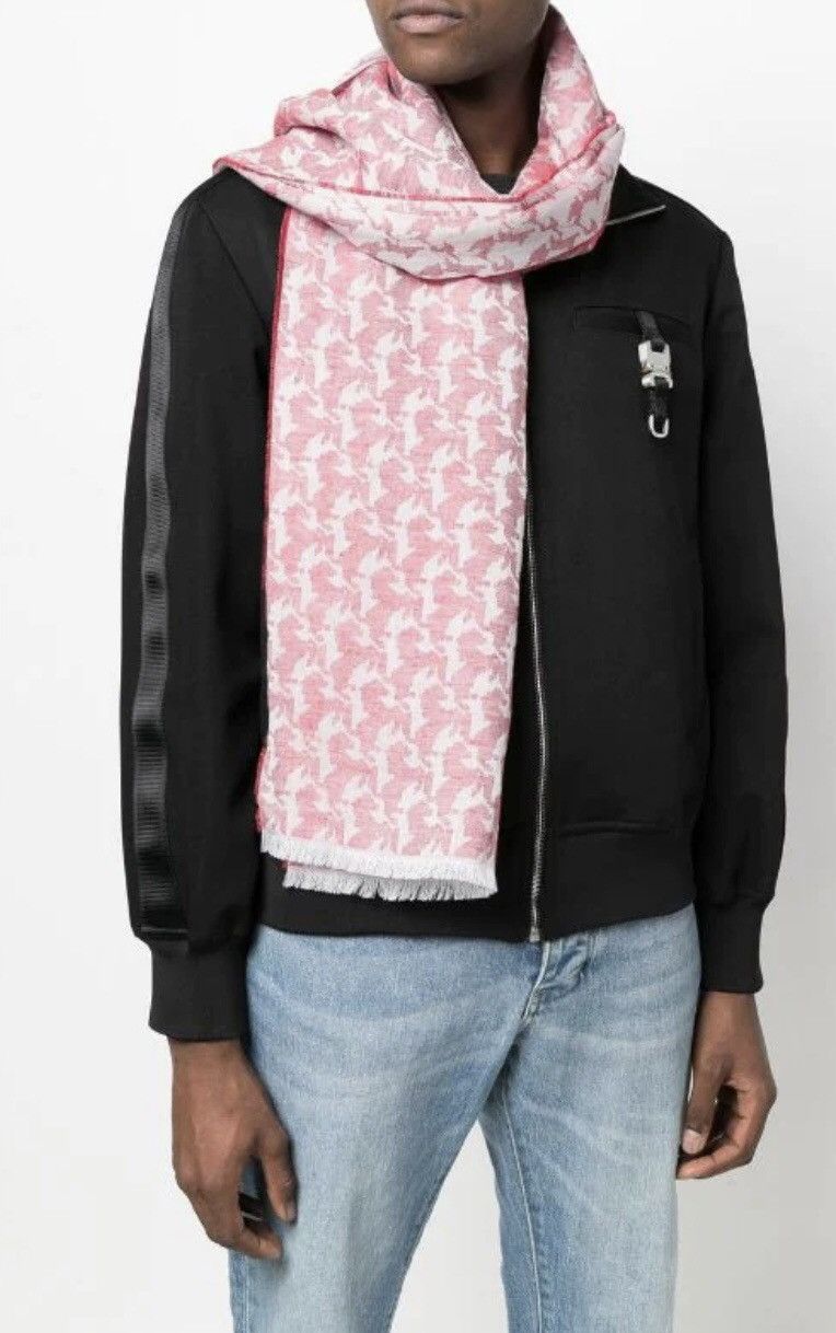 Ferrari Ferrari Red Pixel Prancing Horse Scarf Logo Size ONE SIZE - 2 Thumbnail