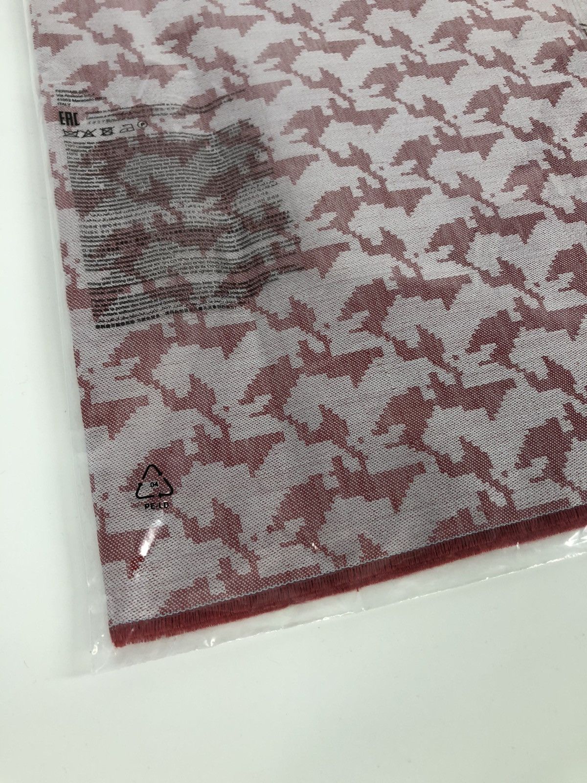 Ferrari Ferrari Red Pixel Prancing Horse Scarf Logo Size ONE SIZE - 7 Thumbnail