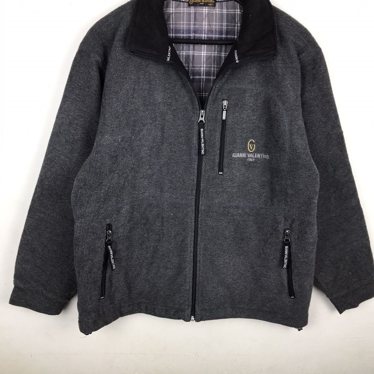 Gianni Valentino × Japanese Brand × Valentino Vintage Gianni Valentino small Embroidery Logo Jacket Size US M / EU 48-50 / 2 - 3 Thumbnail