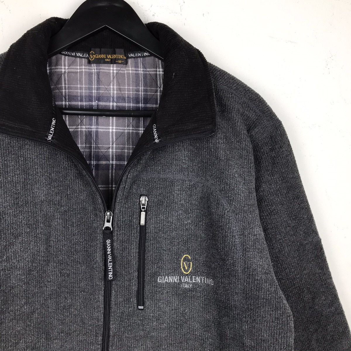 Gianni Valentino × Japanese Brand × Valentino Vintage Gianni Valentino small Embroidery Logo Jacket Size US M / EU 48-50 / 2 - 4 Thumbnail