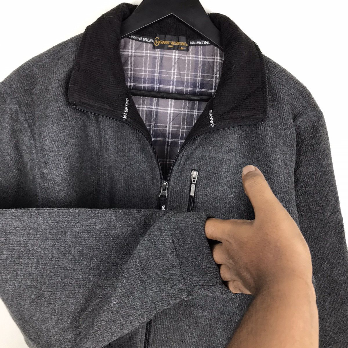 Gianni Valentino × Japanese Brand × Valentino Vintage Gianni Valentino small Embroidery Logo Jacket Size US M / EU 48-50 / 2 - 7 Thumbnail