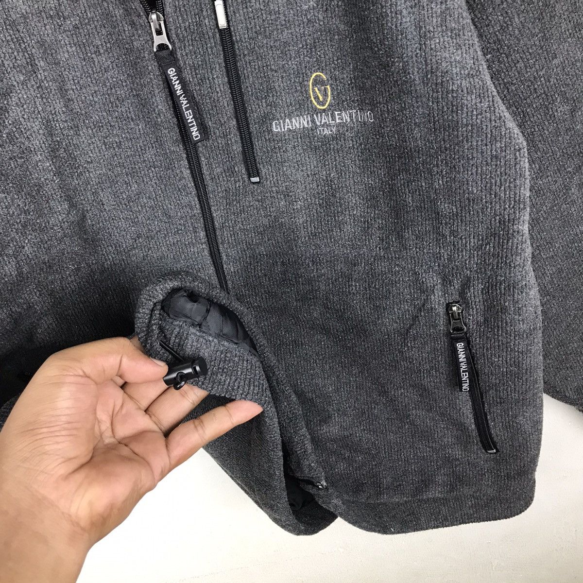 Gianni Valentino × Japanese Brand × Valentino Vintage Gianni Valentino small Embroidery Logo Jacket Size US M / EU 48-50 / 2 - 6 Thumbnail