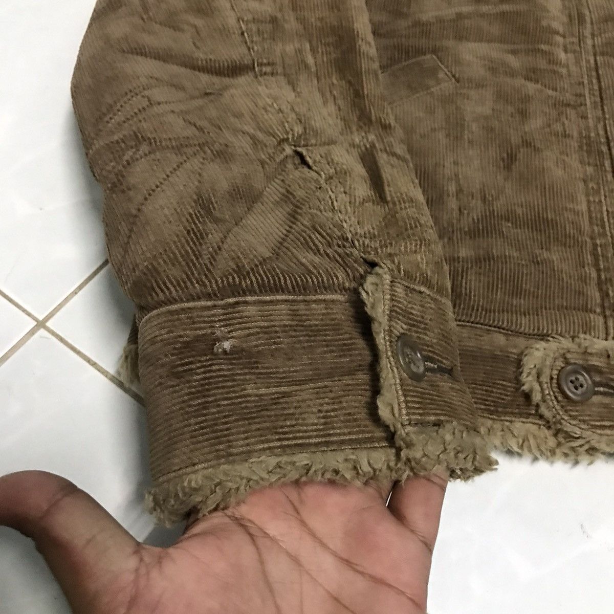 Designer × Japanese Brand × Uniqlo Uniqlo Sherpa Corduroy Jacket Size US S / EU 44-46 / 1 - 6 Thumbnail