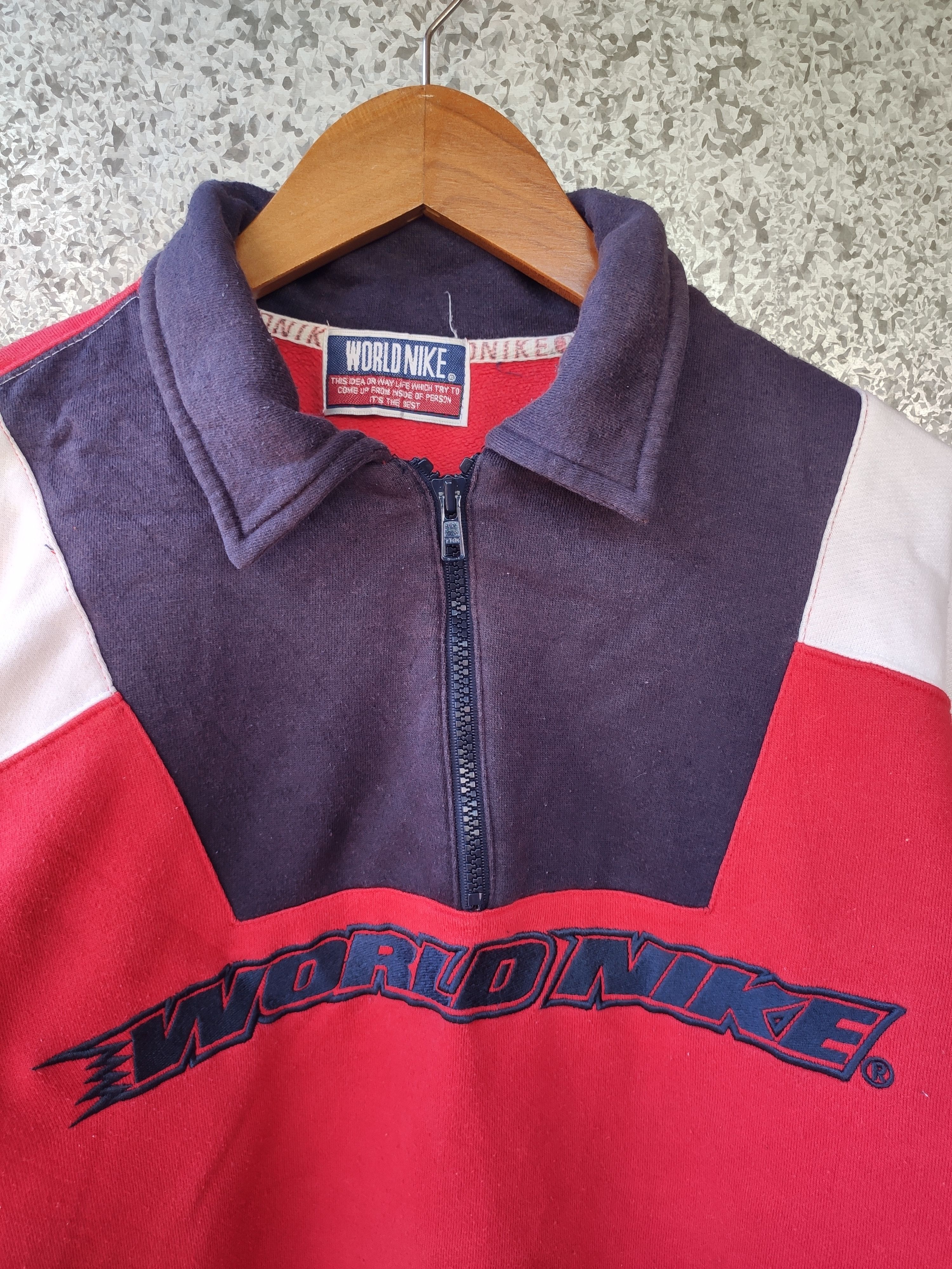 Nike Vintage World Nike Sweatshirt Size US L / EU 52-54 / 3 - 2 Thumbnail