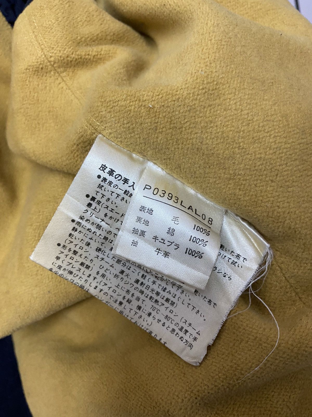 Japanese Brand × Karl Helmut × Vintage Vintage 80’s Karl Helmut Wool Leather Varsity Jacket Size US XL / EU 56 / 4 - 14 Thumbnail