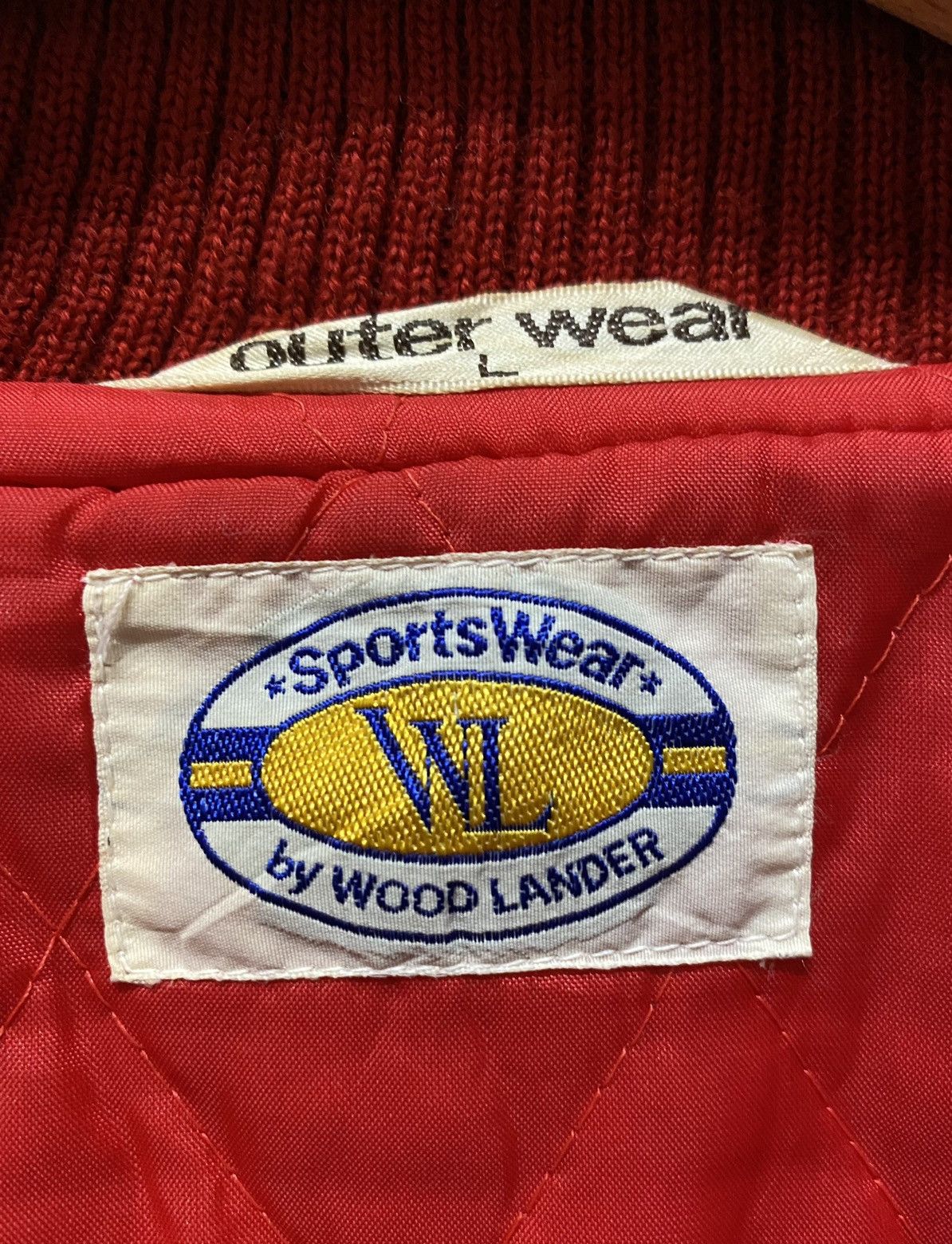 Vintage Vintage 70’s Wood Lander Wool Leather Varsity Jacket Size US S / EU 44-46 / 1 - 10 Thumbnail