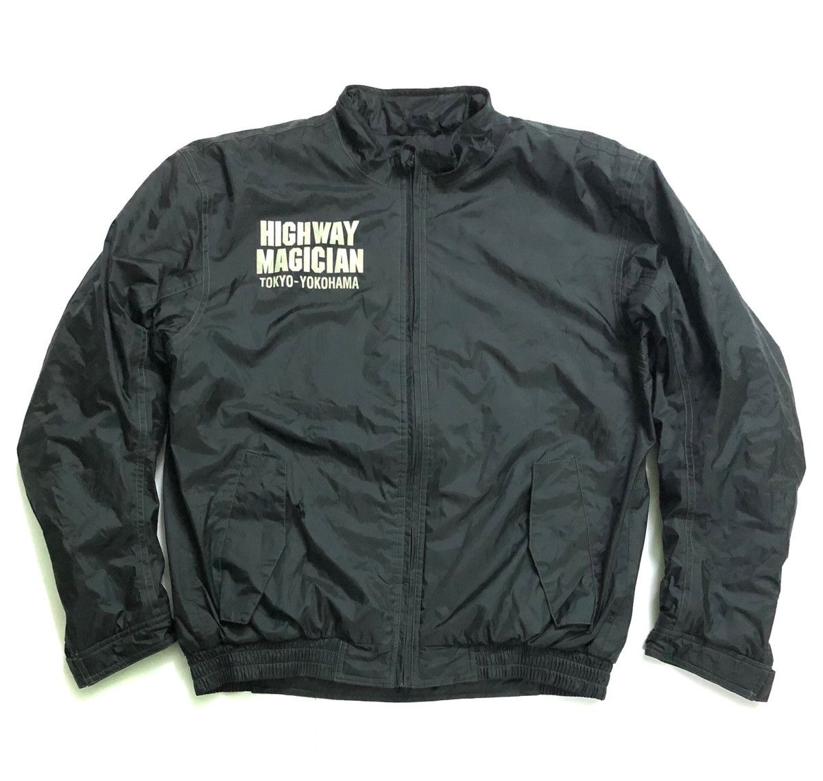Vtg🔥Yelow Corn Sledge Hammer Racing Motorcycle Jacket